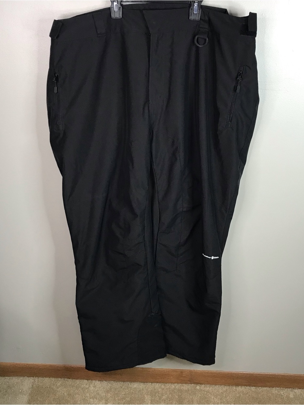 Outdoor Gear Men's Black Waterproof Snow Pants Sz 4X